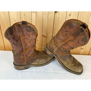 Resistor Work Boots by Justin, Size 10.5- CR4011